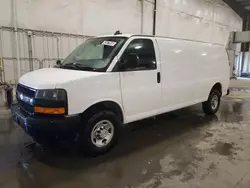 Salvage trucks for sale at Avon, MN auction: 2023 Chevrolet Express G2500