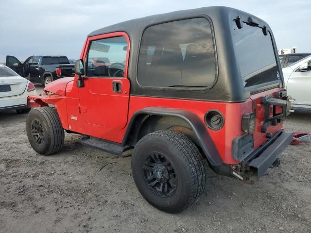 1999 Jeep Wrangler / TJ SE