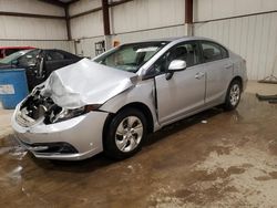 Salvage cars for sale at Pennsburg, PA auction: 2013 Honda Civic LX