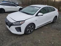 Salvage cars for sale from Copart Arlington, WA: 2018 Hyundai Ioniq SEL