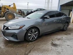 Salvage cars for sale at Chicago Heights, IL auction: 2020 Nissan Maxima SL