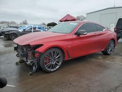 Infiniti q60 salvage cars for sale: 2017 Infiniti Q60 RED Sport 400