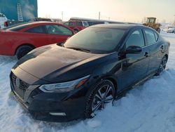 Salvage cars for sale at Anchorage, AK auction: 2022 Nissan Sentra SR