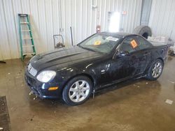 Salvage cars for sale at Franklin, WI auction: 2000 Mercedes-Benz SLK 230 Kompressor