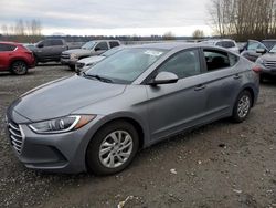 Salvage cars for sale at Arlington, WA auction: 2018 Hyundai Elantra SE