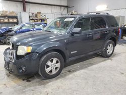 Salvage SUVs for sale at auction: 2008 Ford Escape XLT