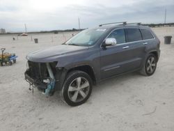 Jeep salvage cars for sale: 2015 Jeep Grand Cherokee Overland