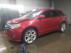 Salvage cars for sale at Elgin, IL auction: 2011 Ford Edge Sport