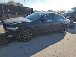 Salvage cars for sale at Orlando, FL auction: 2018 Volvo S90 T5 Momentum