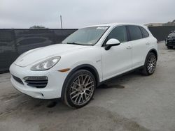 Porsche Cayenne salvage cars for sale: 2014 Porsche Cayenne S Hybrid