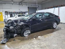 Salvage cars for sale at Candia, NH auction: 2017 Toyota Camry LE