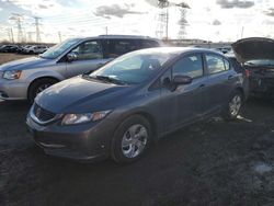 Honda salvage cars for sale: 2014 Honda Civic LX