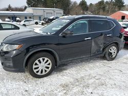 Salvage cars for sale at Mendon, MA auction: 2017 Nissan Rogue S