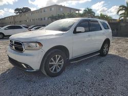 Salvage cars for sale at Opa Locka, FL auction: 2014 Dodge Durango Limited