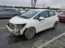 Salvage cars for sale at Van Nuys, CA auction: 2017 Honda FIT LX