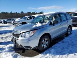 Salvage SUVs for sale at auction: 2015 Subaru Forester 2.5I