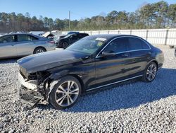 Salvage cars for sale at Ellenwood, GA auction: 2017 Mercedes-Benz C 300 4matic