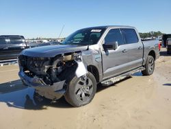 Salvage cars for sale at Houston, TX auction: 2023 Ford F150 Lightning PRO