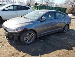 Carros salvage sin ofertas aún a la venta en subasta: 2018 Hyundai Elantra SEL