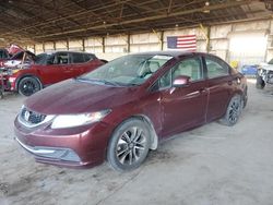 Carros salvage sin ofertas aún a la venta en subasta: 2013 Honda Civic EX