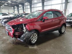 Ford Vehiculos salvage en venta: 2020 Ford Ecosport SE