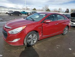 Salvage cars for sale at Littleton, CO auction: 2013 Hyundai Sonata Hybrid