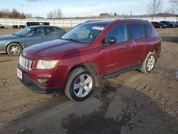 Salvage cars for sale at Columbia Station, OH auction: 2012 Jeep Compass Latitude