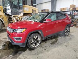 Salvage cars for sale at Greenwood, NE auction: 2018 Jeep Compass Limited