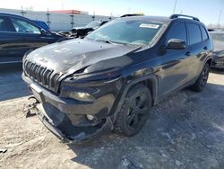 Salvage cars for sale at Cahokia Heights, IL auction: 2018 Jeep Cherokee Latitude