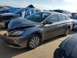 Salvage cars for sale at Wilmer, TX auction: 2016 Nissan Sentra S