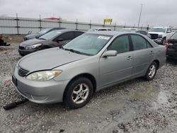 Toyota Camry salvage cars for sale: 2005 Toyota Camry LE