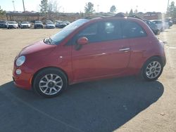 Salvage cars for sale at Gaston, SC auction: 2017 Fiat 500 POP