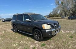 Nissan salvage cars for sale: 2005 Nissan Armada SE