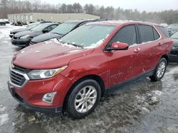 Chevrolet Equinox lt salvage cars for sale: 2018 Chevrolet Equinox LT