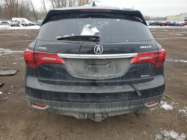 2016 Acura MDX Technology