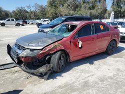 Salvage cars for sale at Ocala, FL auction: 2010 Ford Fusion SE