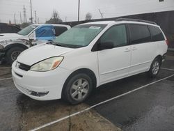 Carros salvage sin ofertas aún a la venta en subasta: 2004 Toyota Sienna CE