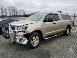 Salvage cars for sale at Spartanburg, SC auction: 2007 Toyota Tundra Double Cab SR5