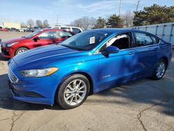 Carros salvage sin ofertas aún a la venta en subasta: 2017 Ford Fusion SE Hybrid