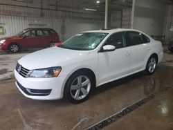 Salvage cars for sale at York Haven, PA auction: 2013 Volkswagen Passat SE