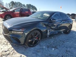 Salvage cars for sale at Loganville, GA auction: 2022 Genesis G70 Base