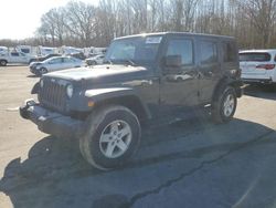 Salvage cars for sale at Glassboro, NJ auction: 2016 Jeep Wrangler Unlimited Sport