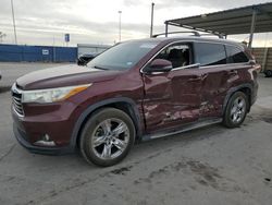 2016 Toyota Highlander Limited en venta en Anthony, TX