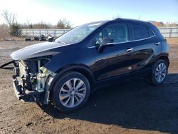 Carros salvage a la venta en subasta: 2018 Buick Encore Preferred