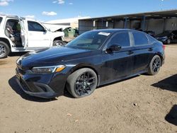 Salvage cars for sale at Brighton, CO auction: 2022 Honda Civic Sport