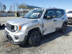 Salvage cars for sale at Spartanburg, SC auction: 2021 Jeep Renegade Sport