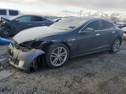 Salvage cars for sale at Magna, UT auction: 2014 Tesla Model S