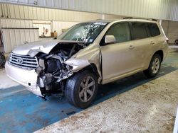 Salvage cars for sale at Grenada, MS auction: 2010 Toyota Highlander