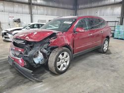 Salvage cars for sale at Des Moines, IA auction: 2012 Chevrolet Traverse LTZ