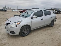 Salvage cars for sale at New Braunfels, TX auction: 2016 Nissan Versa S